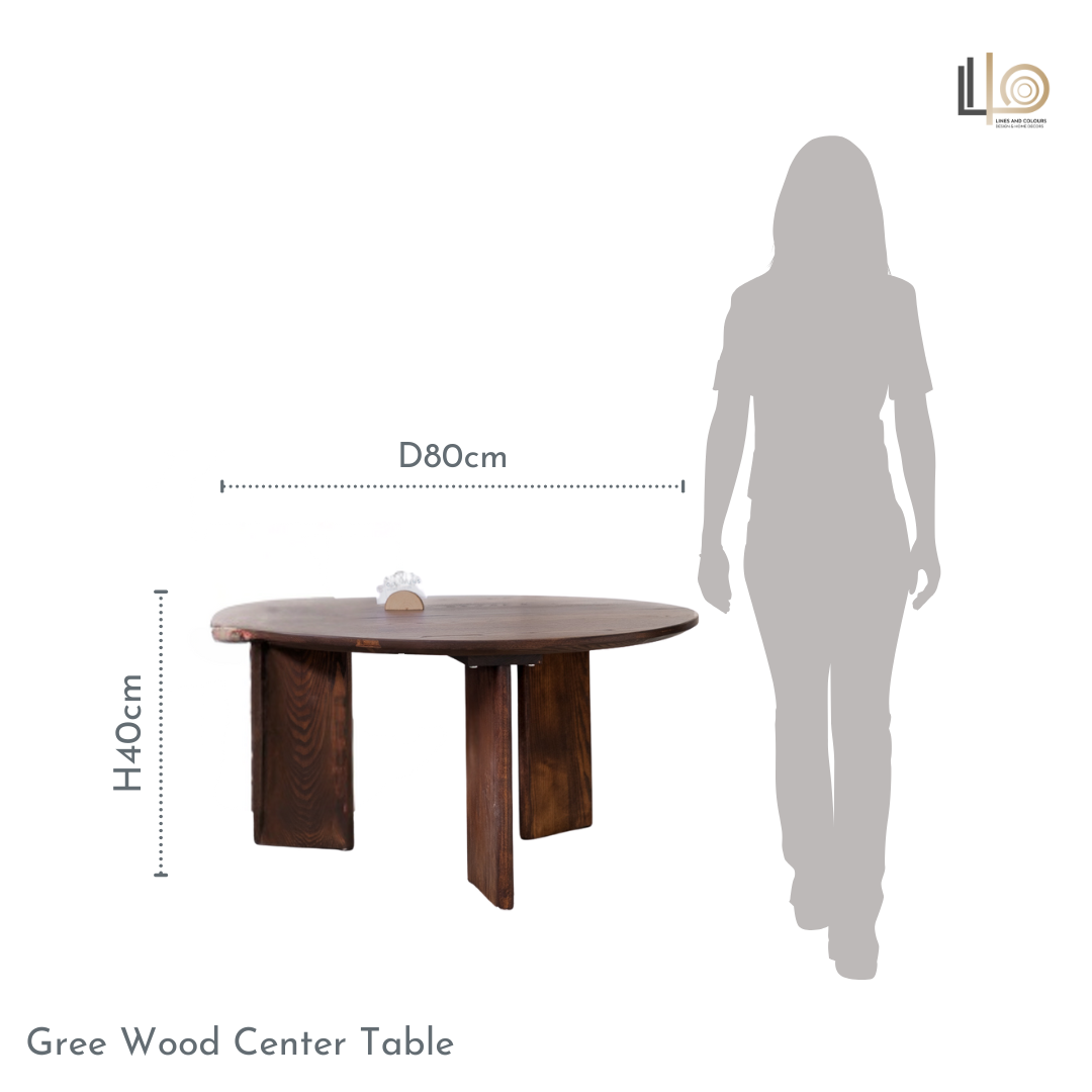 Gree Wood Center Table