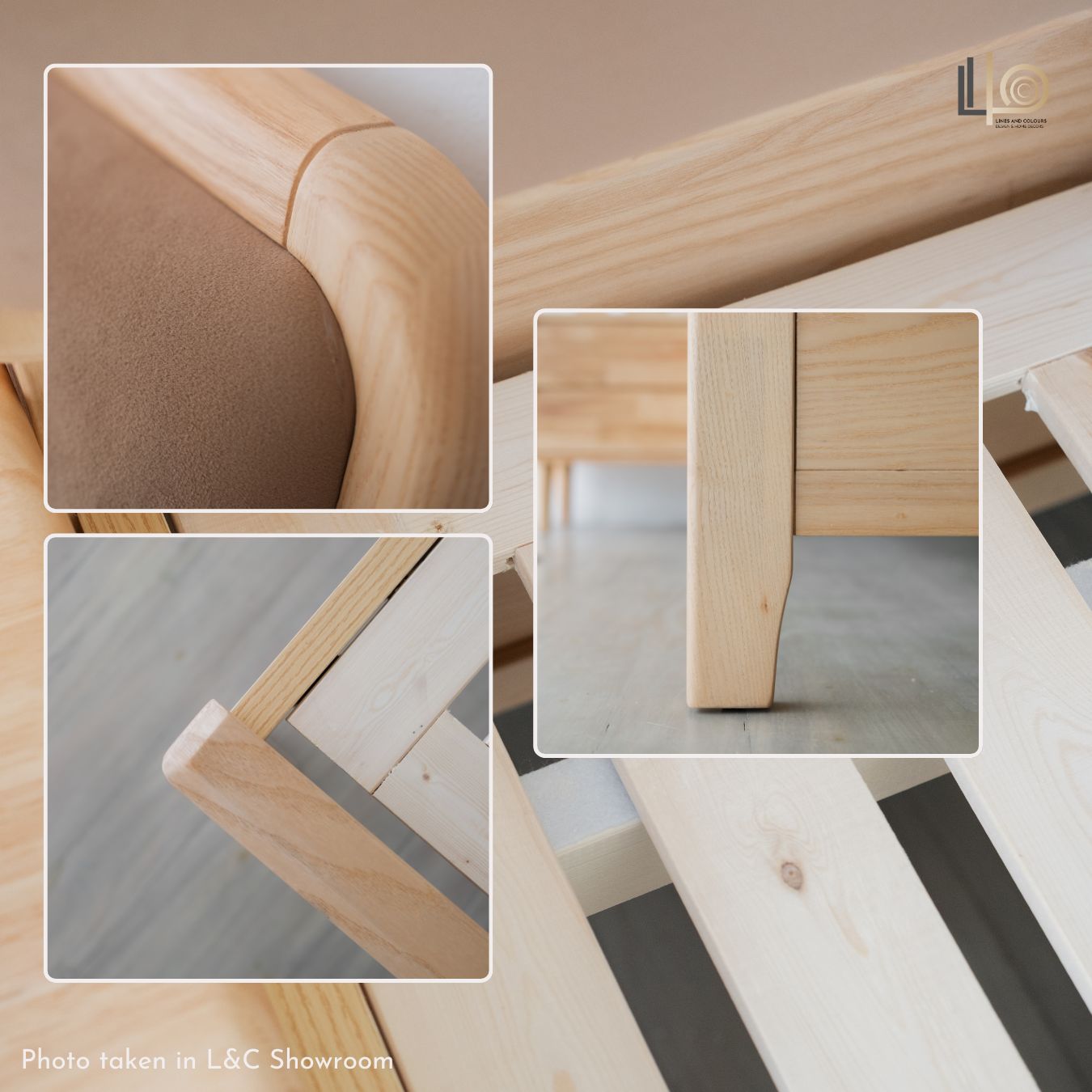 Dovia Wood Bed Frame