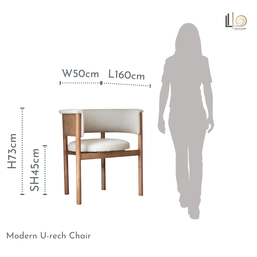 Modern U-rech Chair