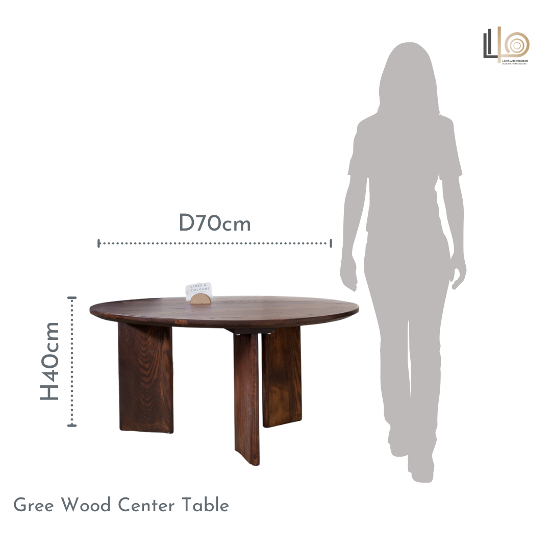 Gree Wood Center Table
