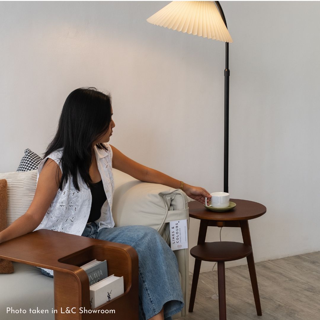 Veroa Floor Lamp – Lines and Colours Home Decor