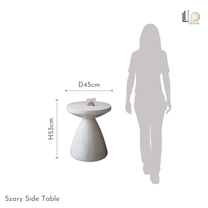 Szary Side Table