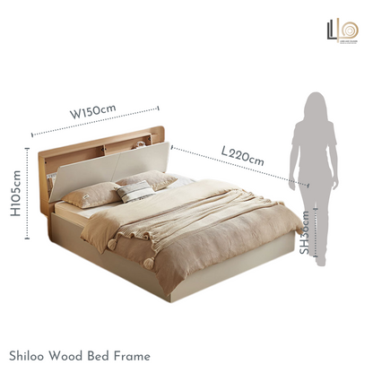 Shiloo Wood Bed Frame