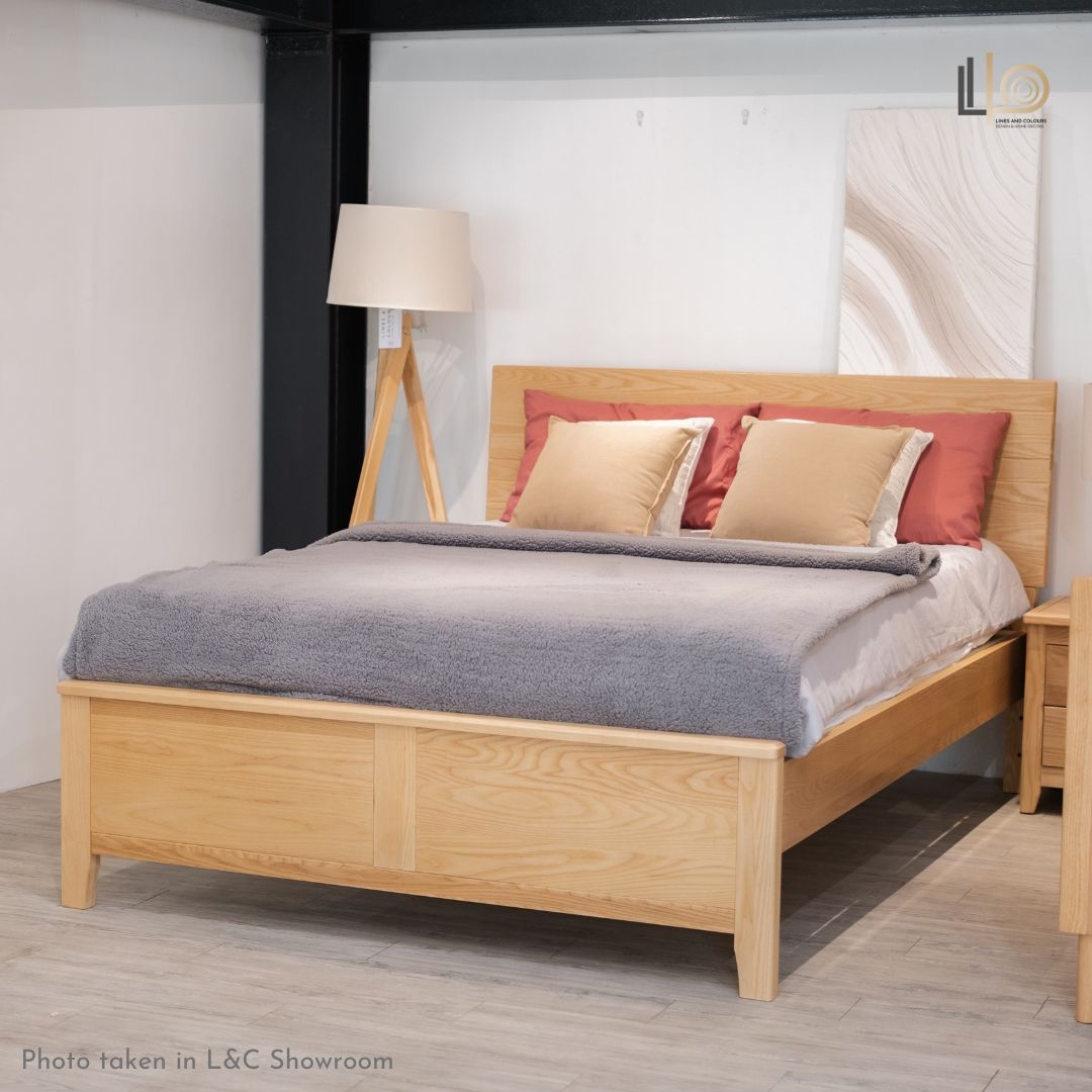 Naiomi Wood Bed Frame