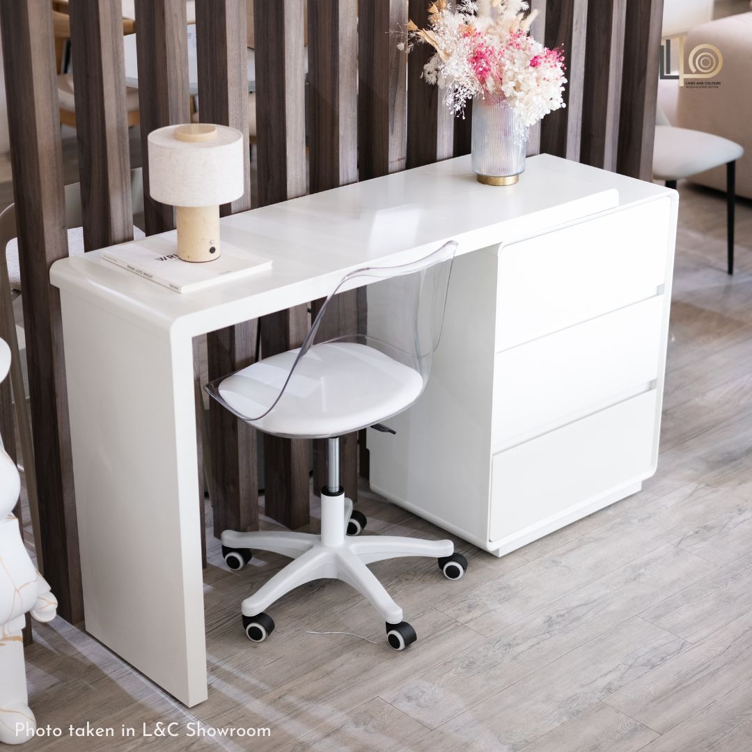 Ephany Vanity Desk with Mirror