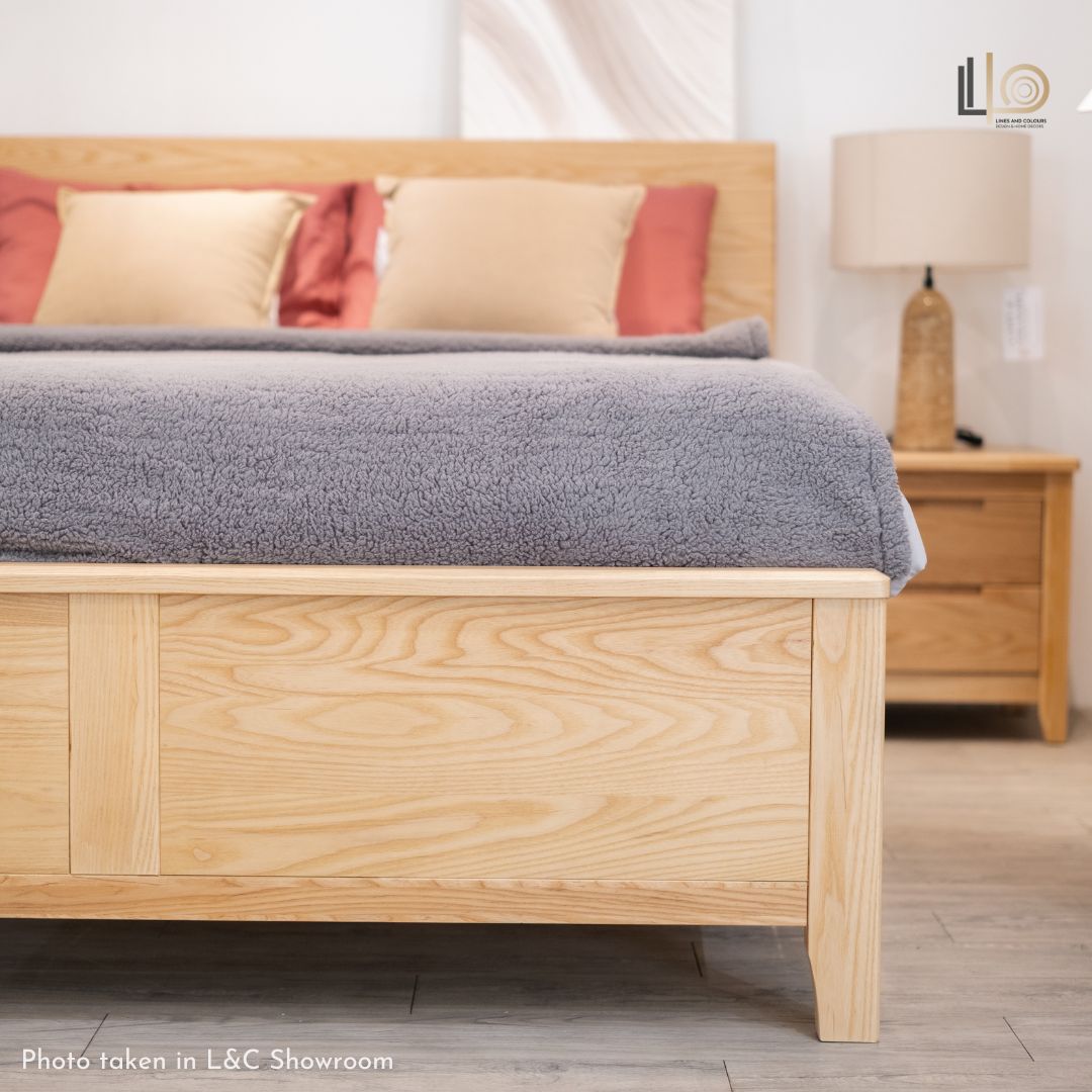 Naiomi Wood Bed Frame