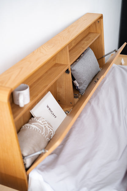 Serci Wood Bed Frame
